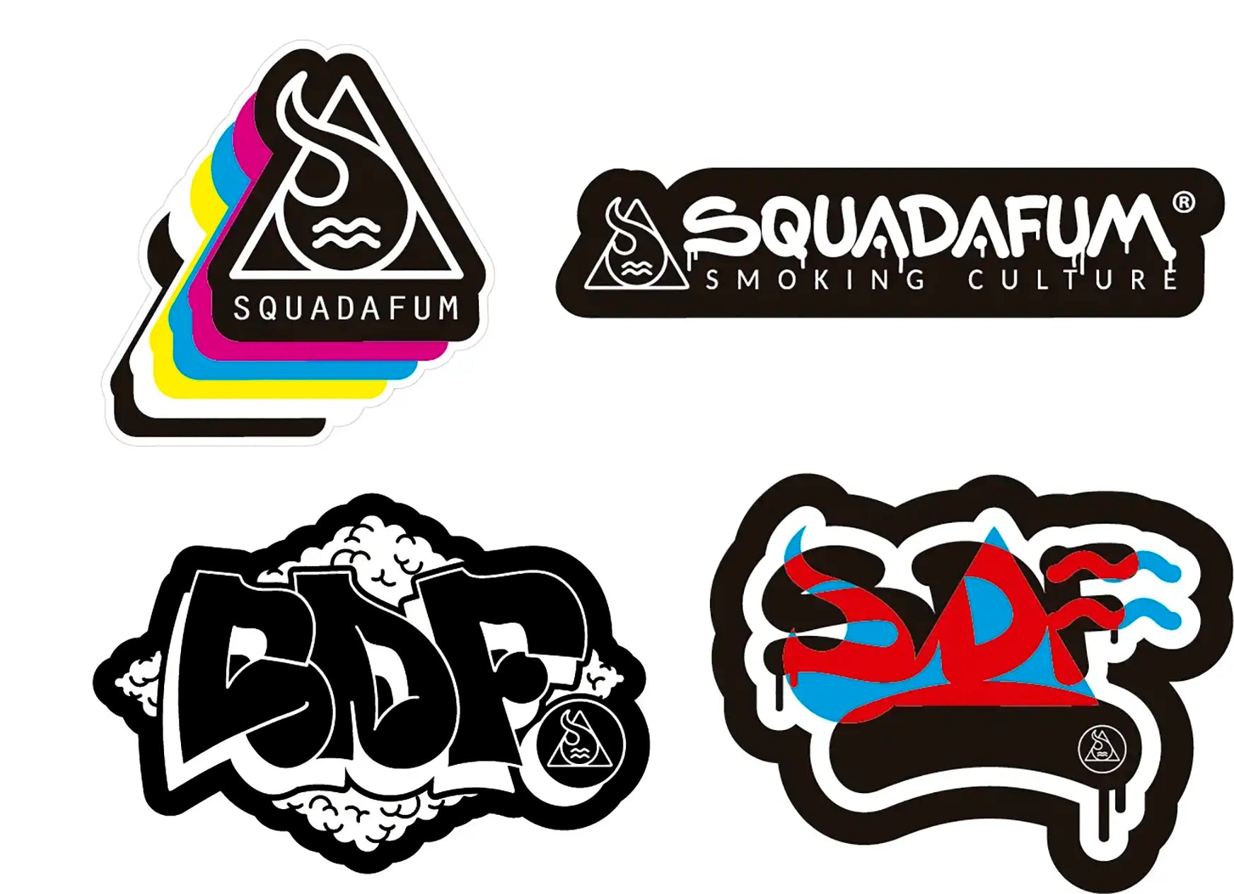 Pack de Adesivos SDF | Squadafum