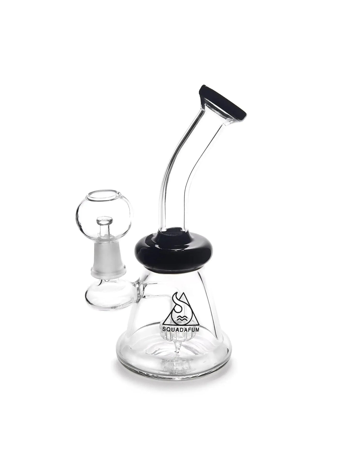 Bong Glass Dab Percolator + Bowl Domo 14mm | Squadafum