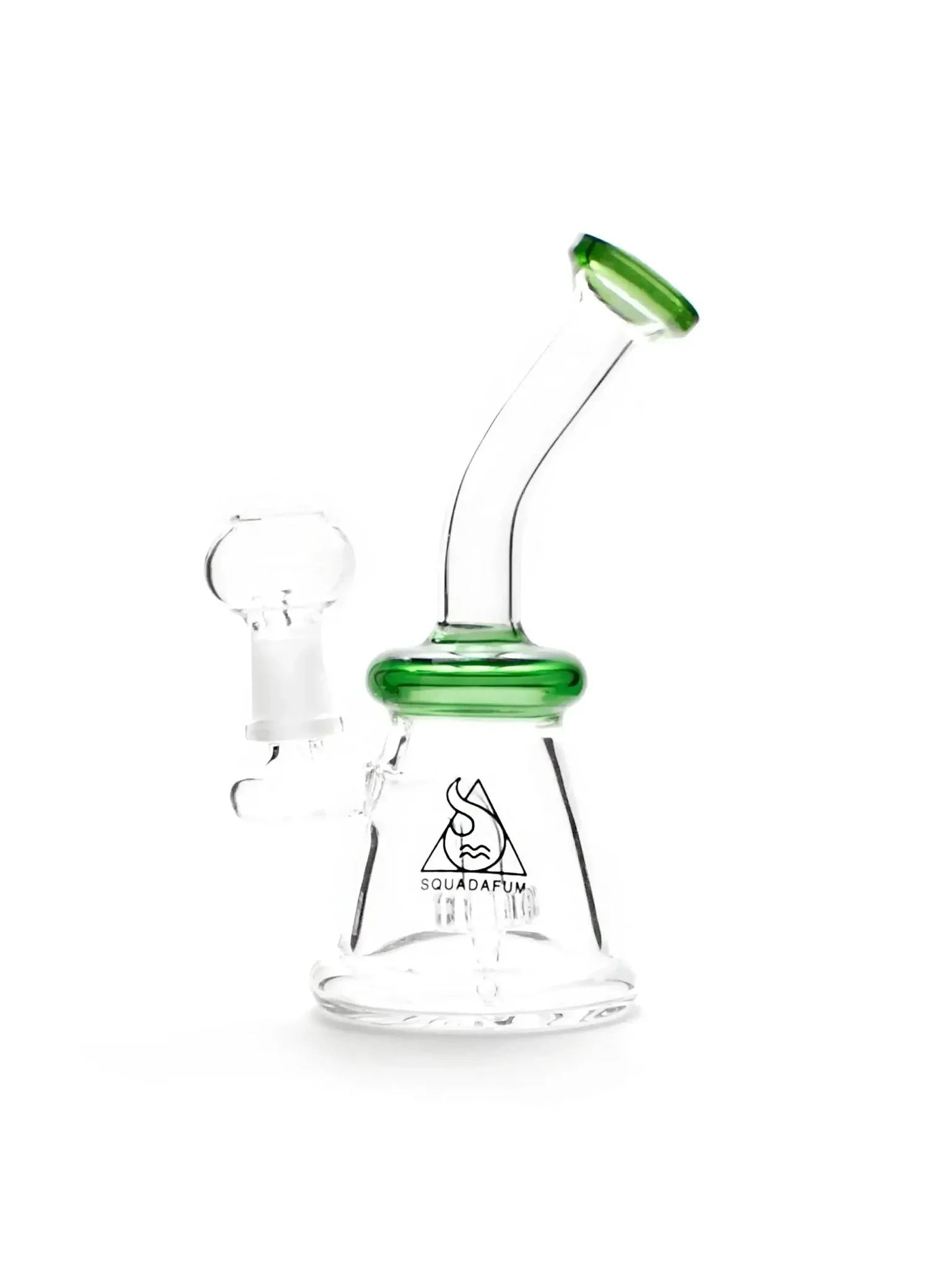 Bong Glass Dab Percolator + Bowl Domo 14mm | Squadafum