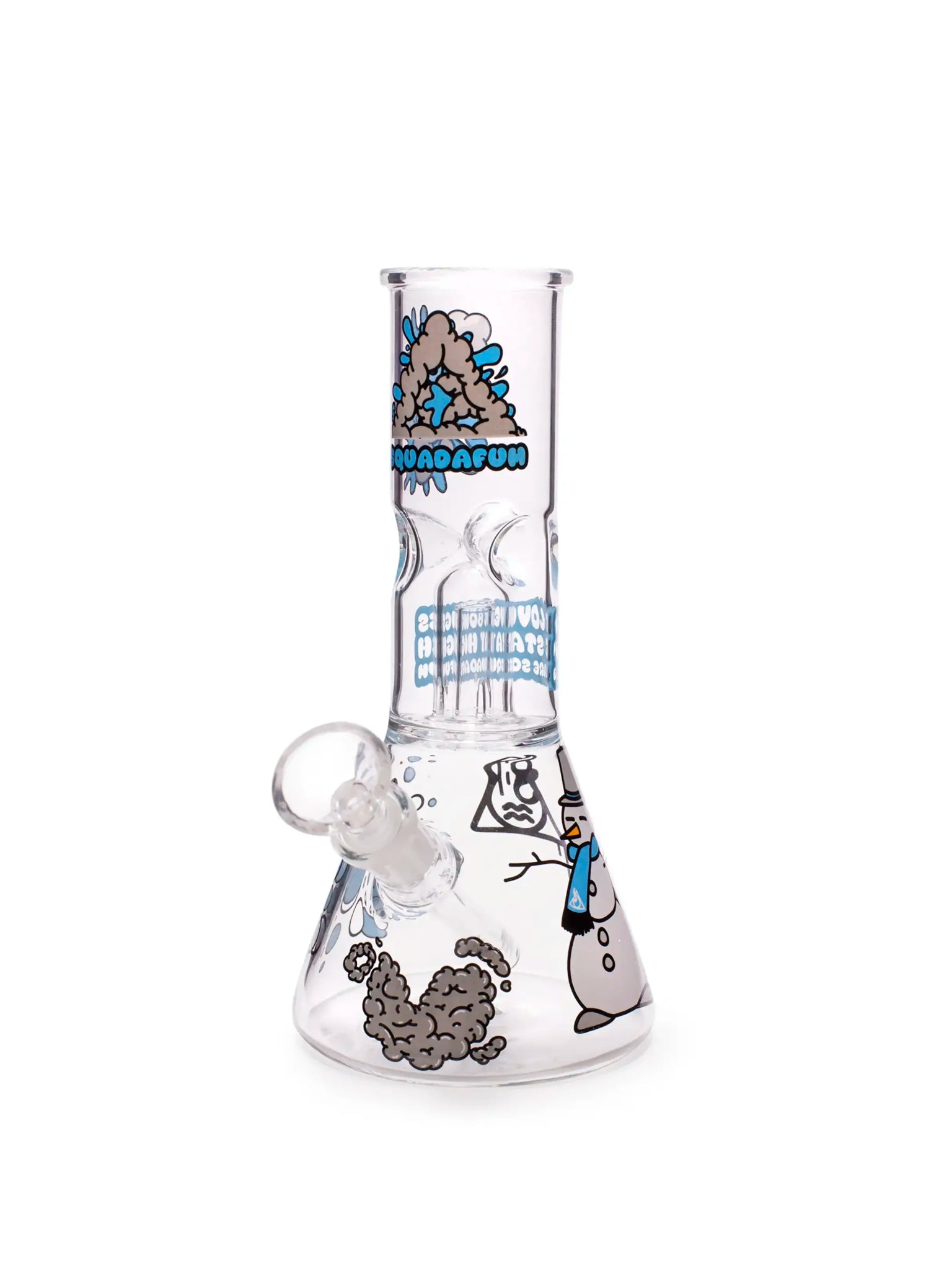 Glass Ice Bong Percolator Alien | Squadafum