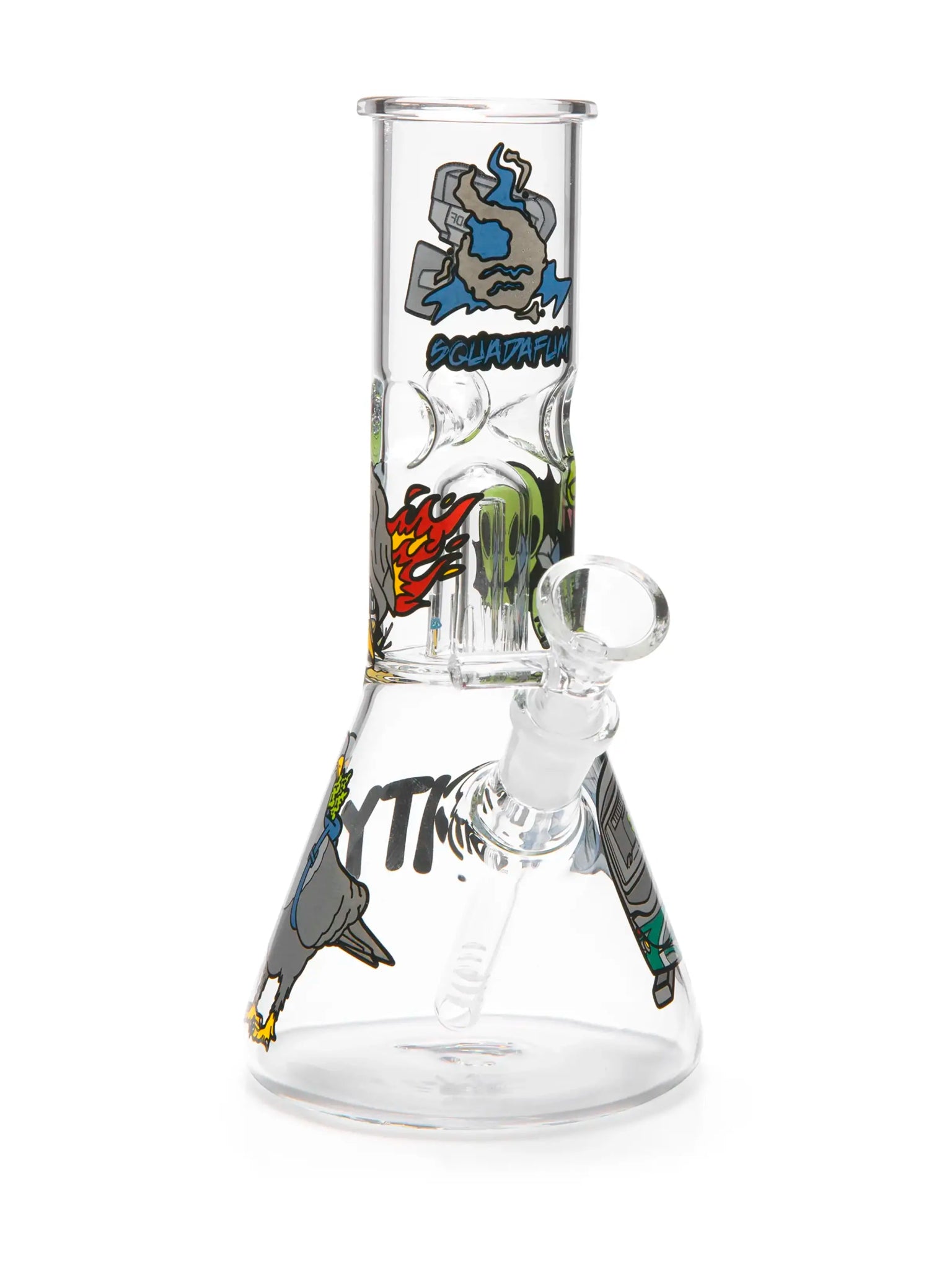 Glass Ice Bong Percolator Alien | Squadafum