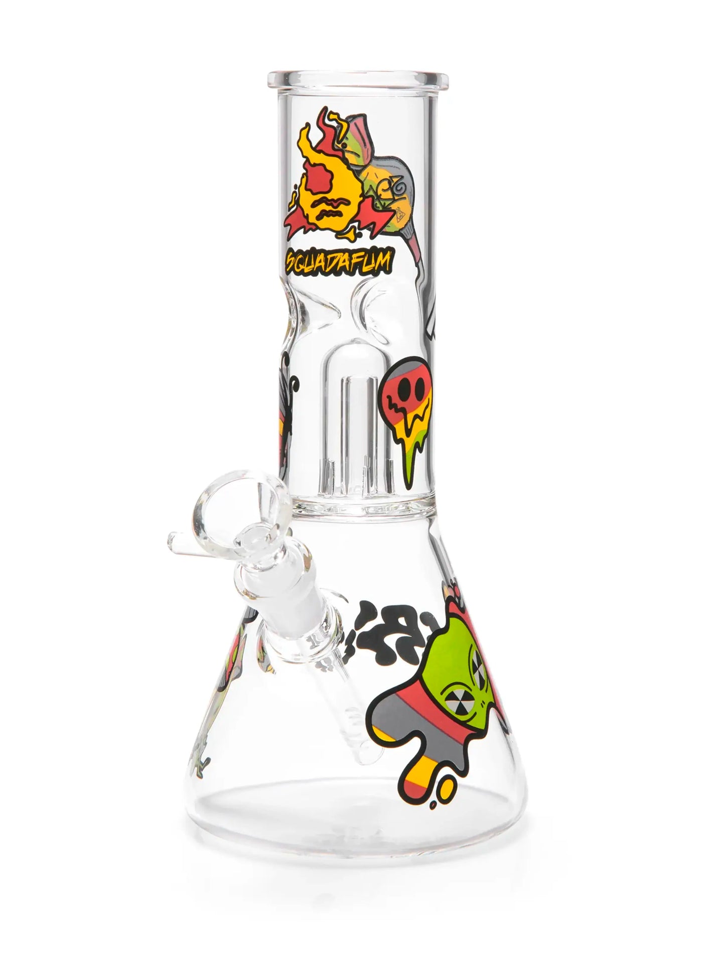 Glass Ice Bong Percolator Alien | Squadafum