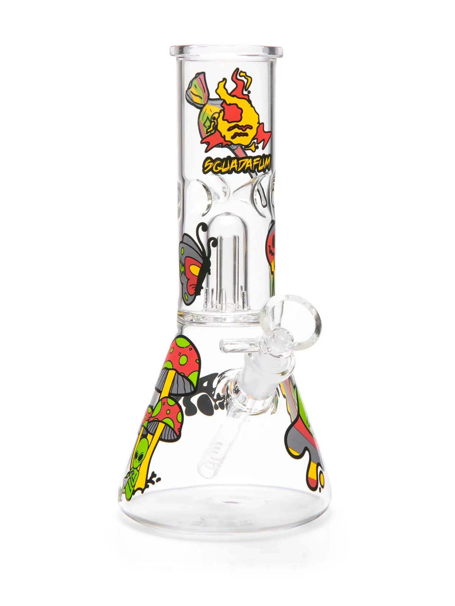 Glass Ice Bong Percolator Alien | Squadafum