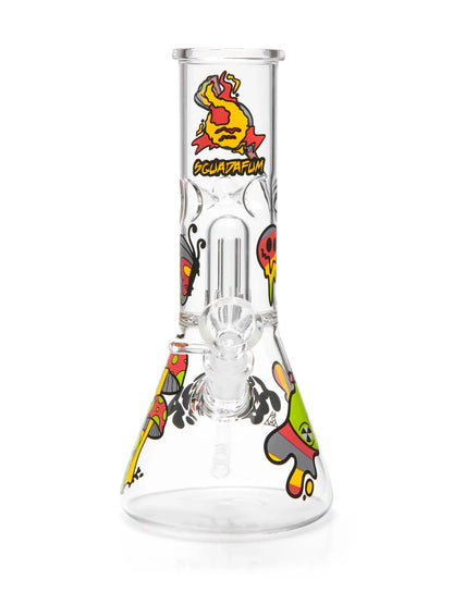 Glass Ice Bong Percolator Alien | Squadafum