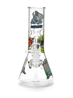 Glass Ice Bong Percolator Alien | Squadafum