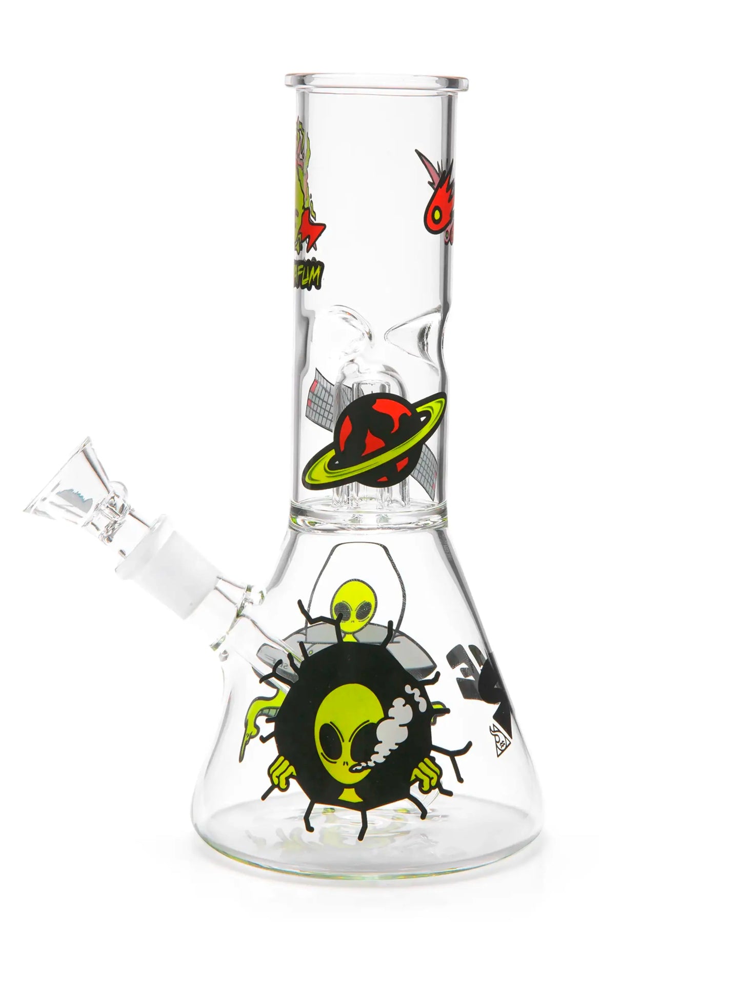 Glass Ice Bong Percolator Alien | Squadafum