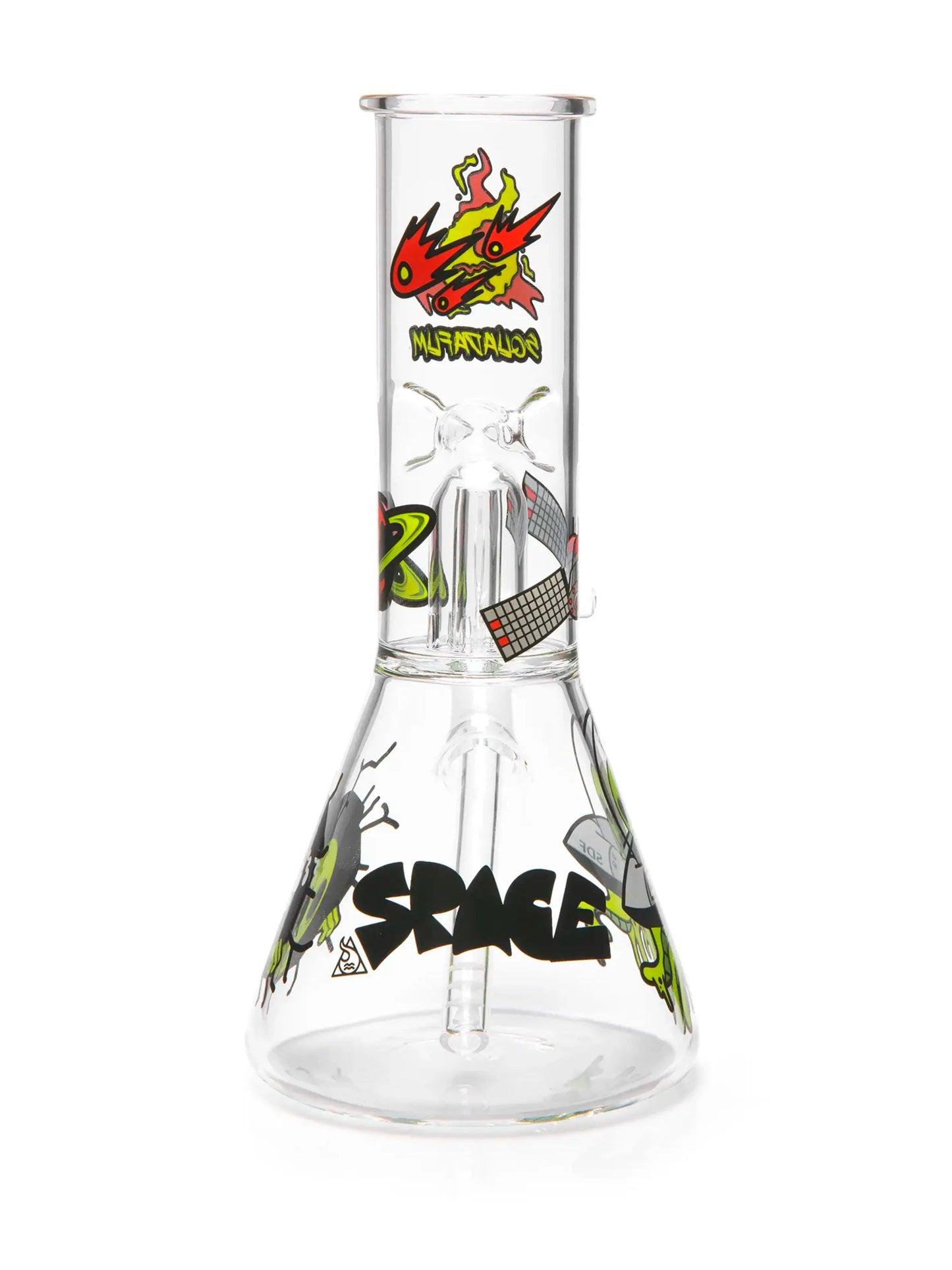 Glass Ice Bong Percolator Alien | Squadafum