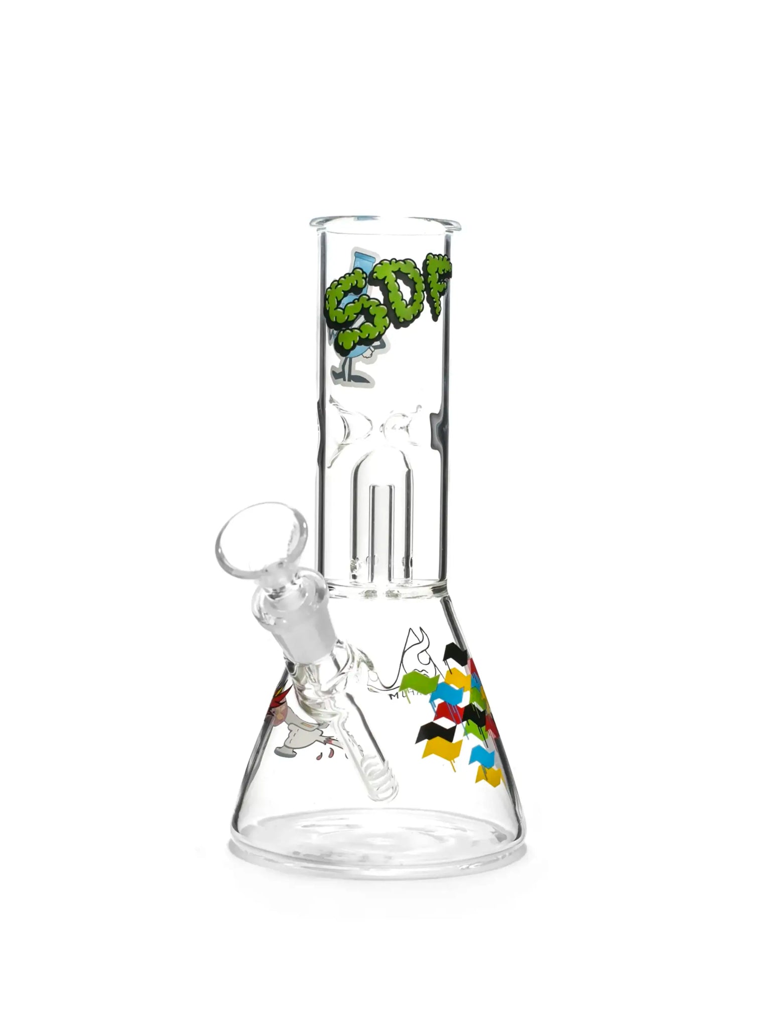 Glass Ice Bong Percolator Alien | Squadafum