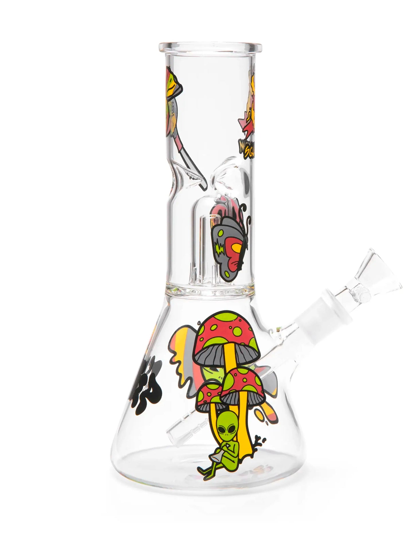 Glass Ice Bong Percolator Alien | Squadafum