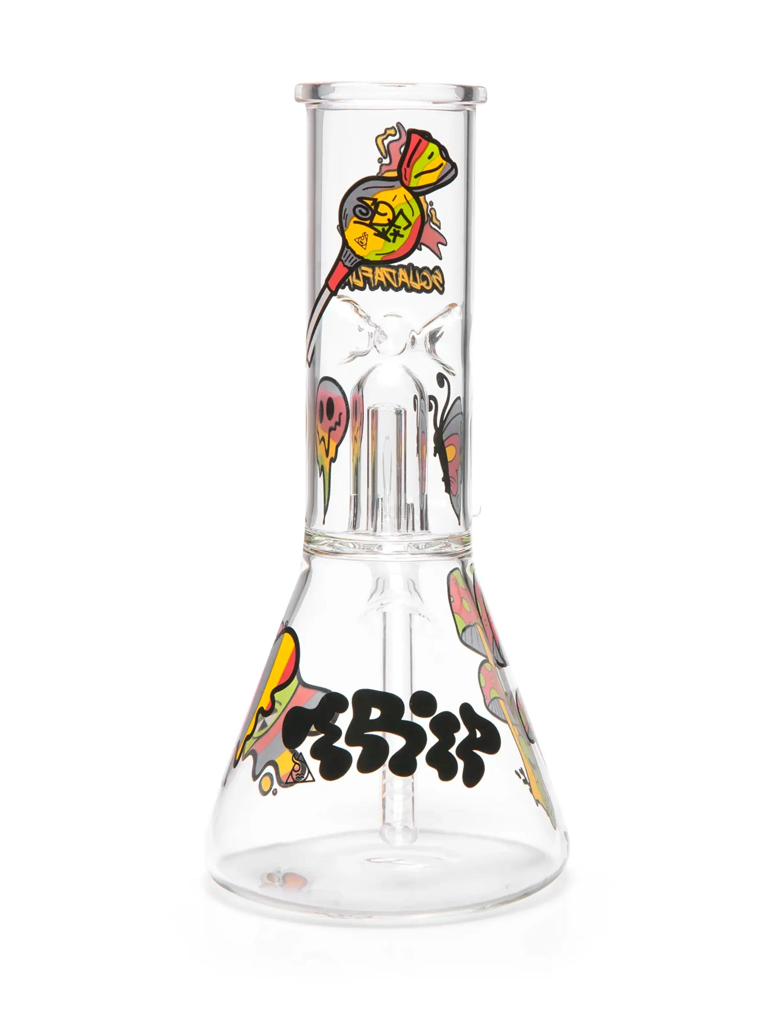 Glass Ice Bong Percolator Alien | Squadafum