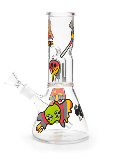 Glass Ice Bong Percolator Alien | Squadafum