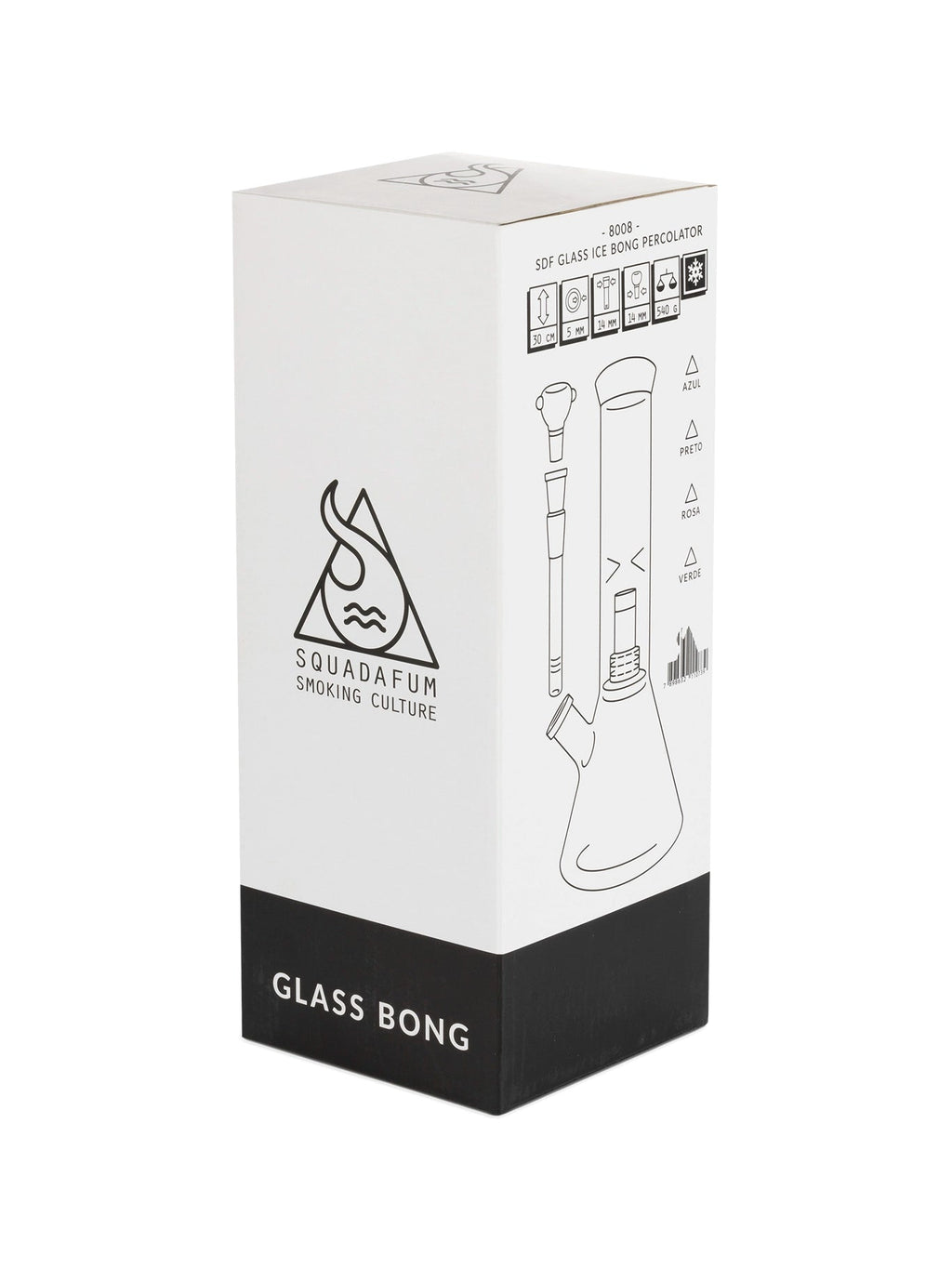 Glass Ice Bong Percolator | Squadafum