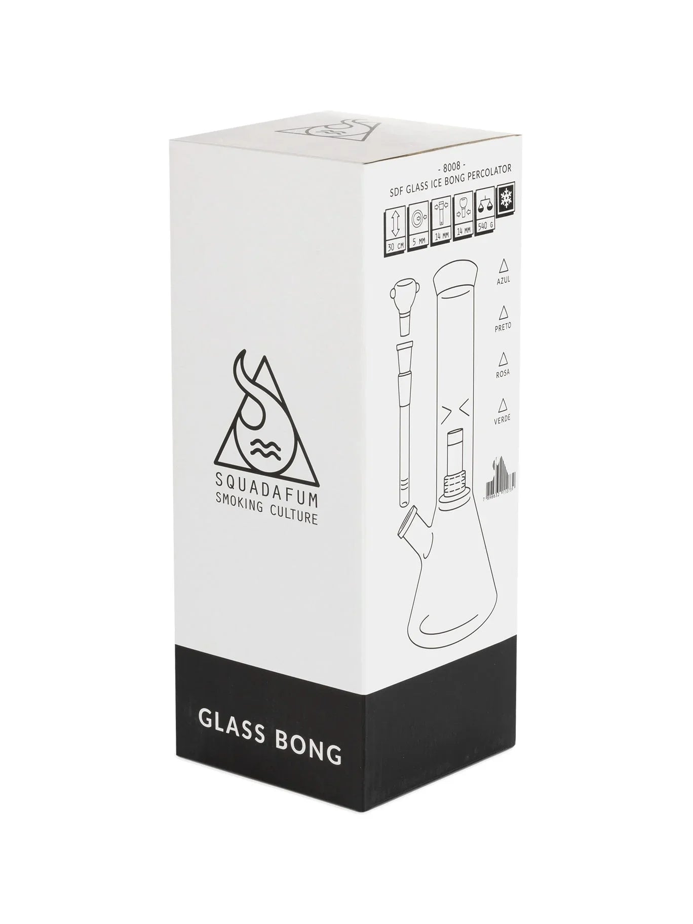 Glass Ice Bong Percolator | Squadafum