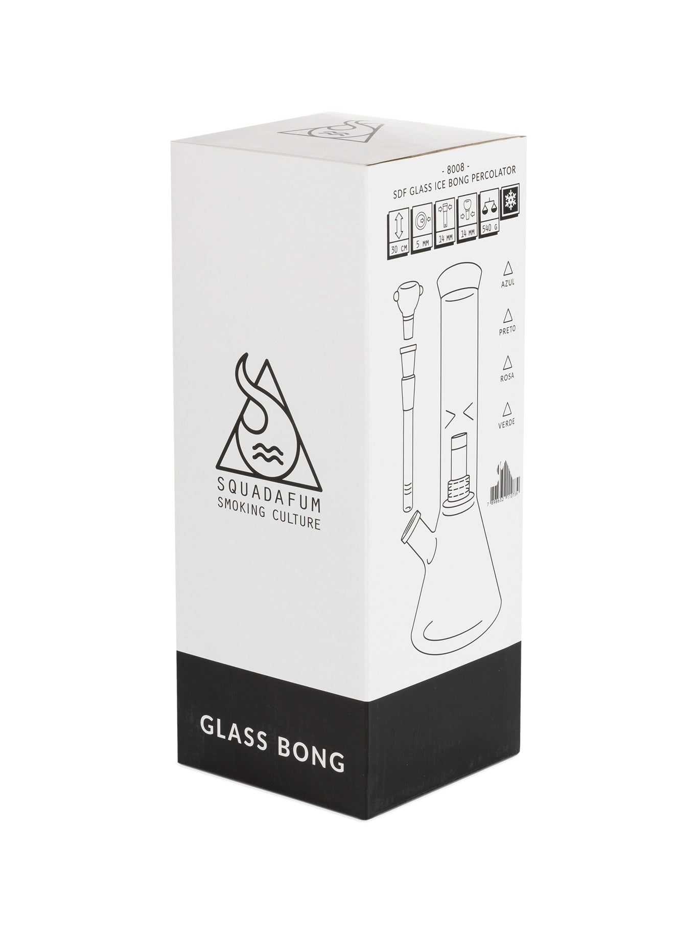 Glass Ice Bong Percolator | Squadafum