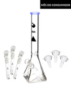 Glass Ice Bong 5mm | Squadafum
