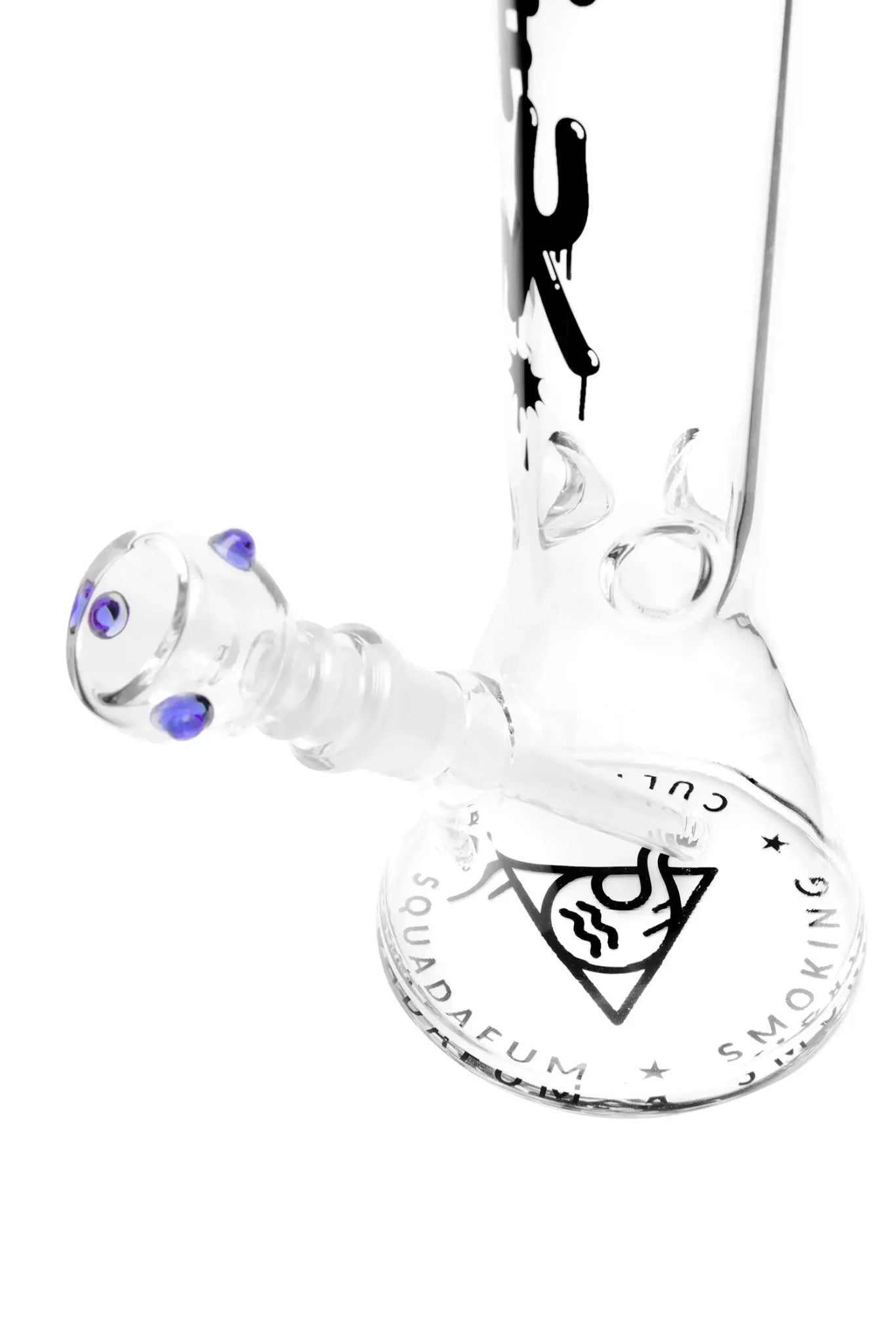 Glass Ice Bong 5mm | Squadafum