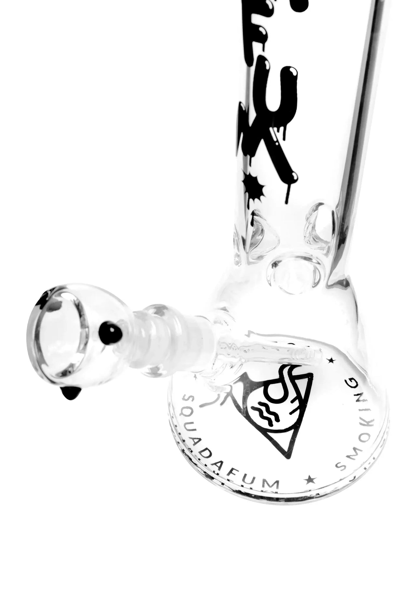 Glass Ice Bong 5mm | Squadafum