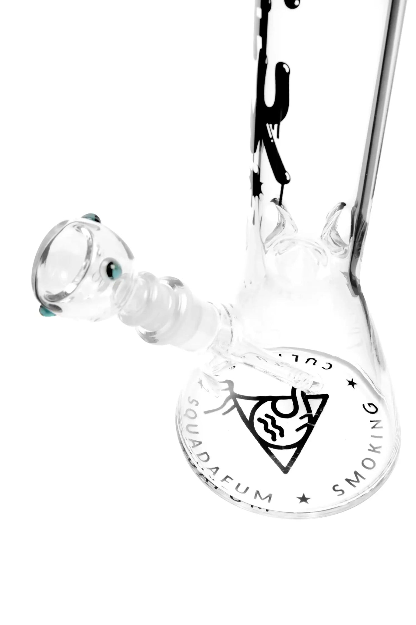 Glass Ice Bong 5mm | Squadafum