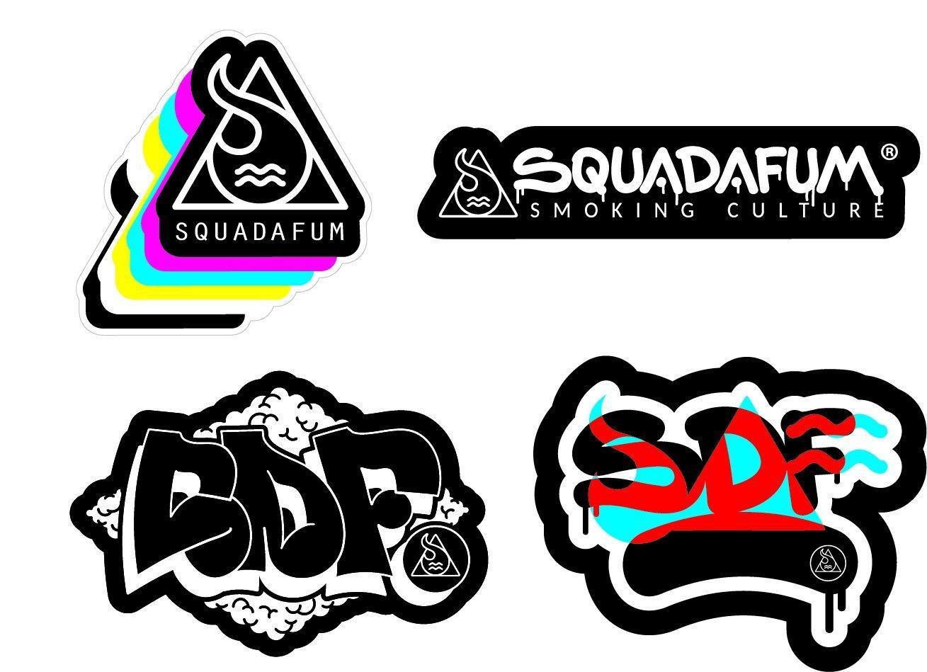 Pack de Adesivos SDF | Squadafum